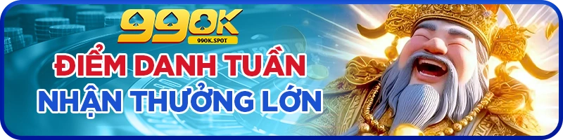 khuyen mai 99ok diem danh hang tuan